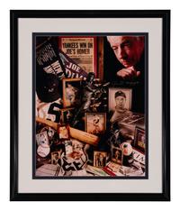 A Joe DiMaggio Signed Autograph David M. Spindel Portrait