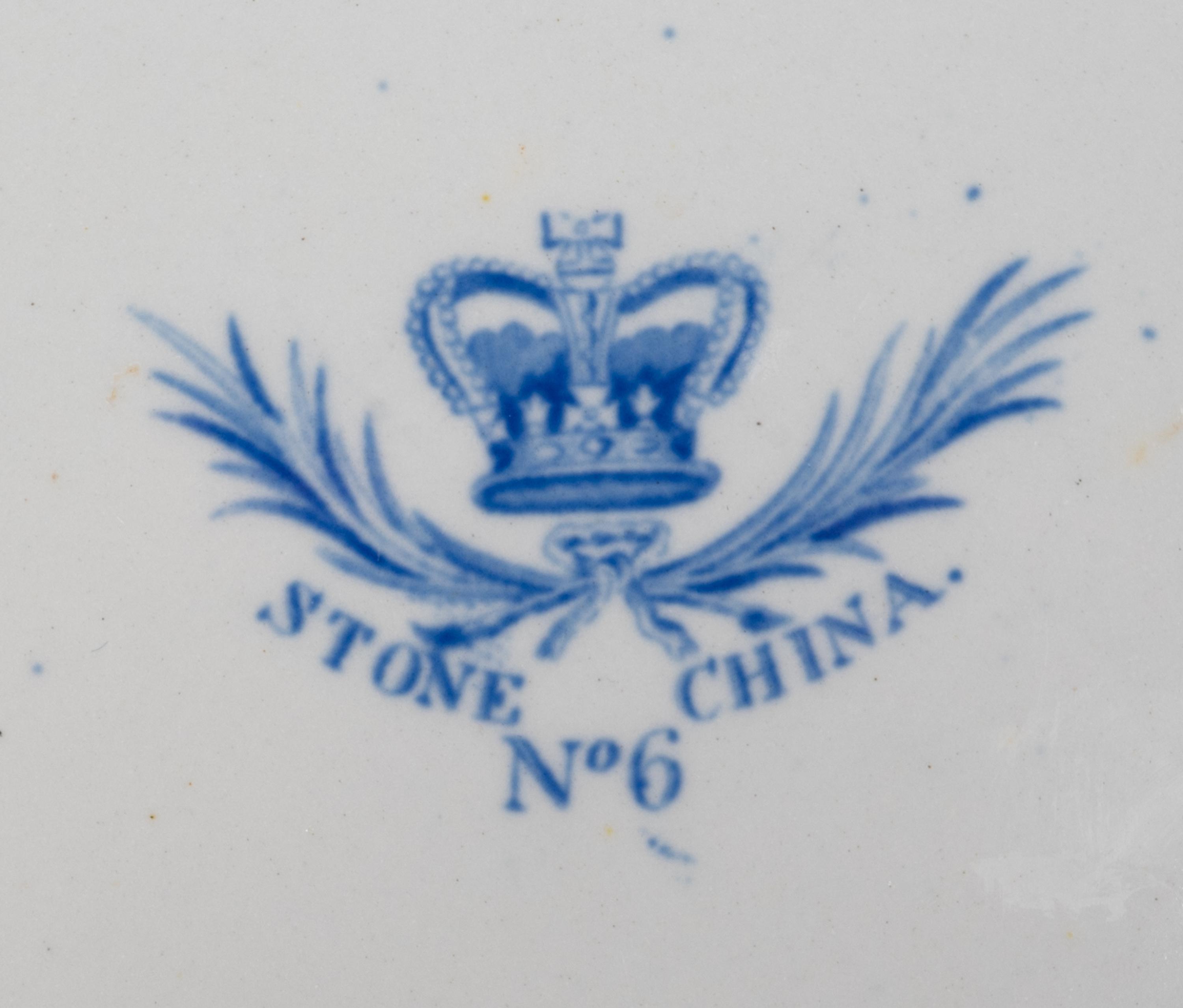 A Set of Fourteen Mason's Ironstone Dinner Plates and Ten English Ironstone Bread and Butter Plates — 19TH CENTURY
