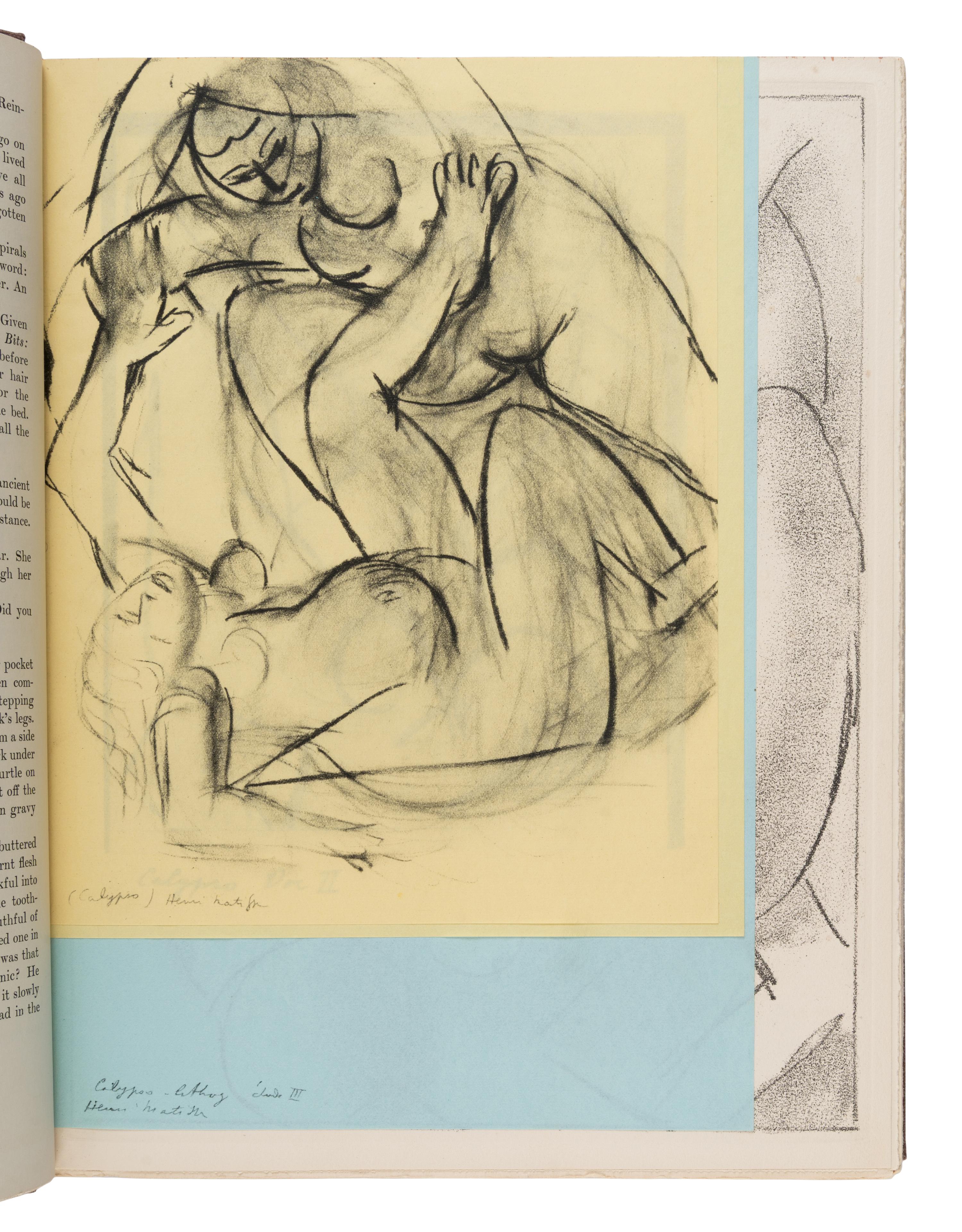 [Artist Book]. Matisse, Henri (1869-1954), artist. -- Joyce, James (1882-1941). Ulysses . New York: The Limited Editions Club, 1935.