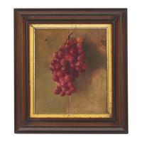 Arthur Vidal Diehl (American, 1870–1929) — Trompe-L'oeil Still Life with Grapes , 1898
