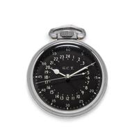 Hamilton, Base Metal Open Face 'Navigation Master' Military Pocket Watch, Circa 1941