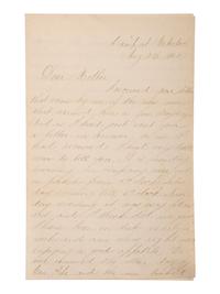 [CIVIL WAR]. Archive related to Albert Campbell Johnston and Nathaniel Dillhorn, 90th Pennsylvania Volunteers, incl. letter detailing the Battle of Cedar Mountain.