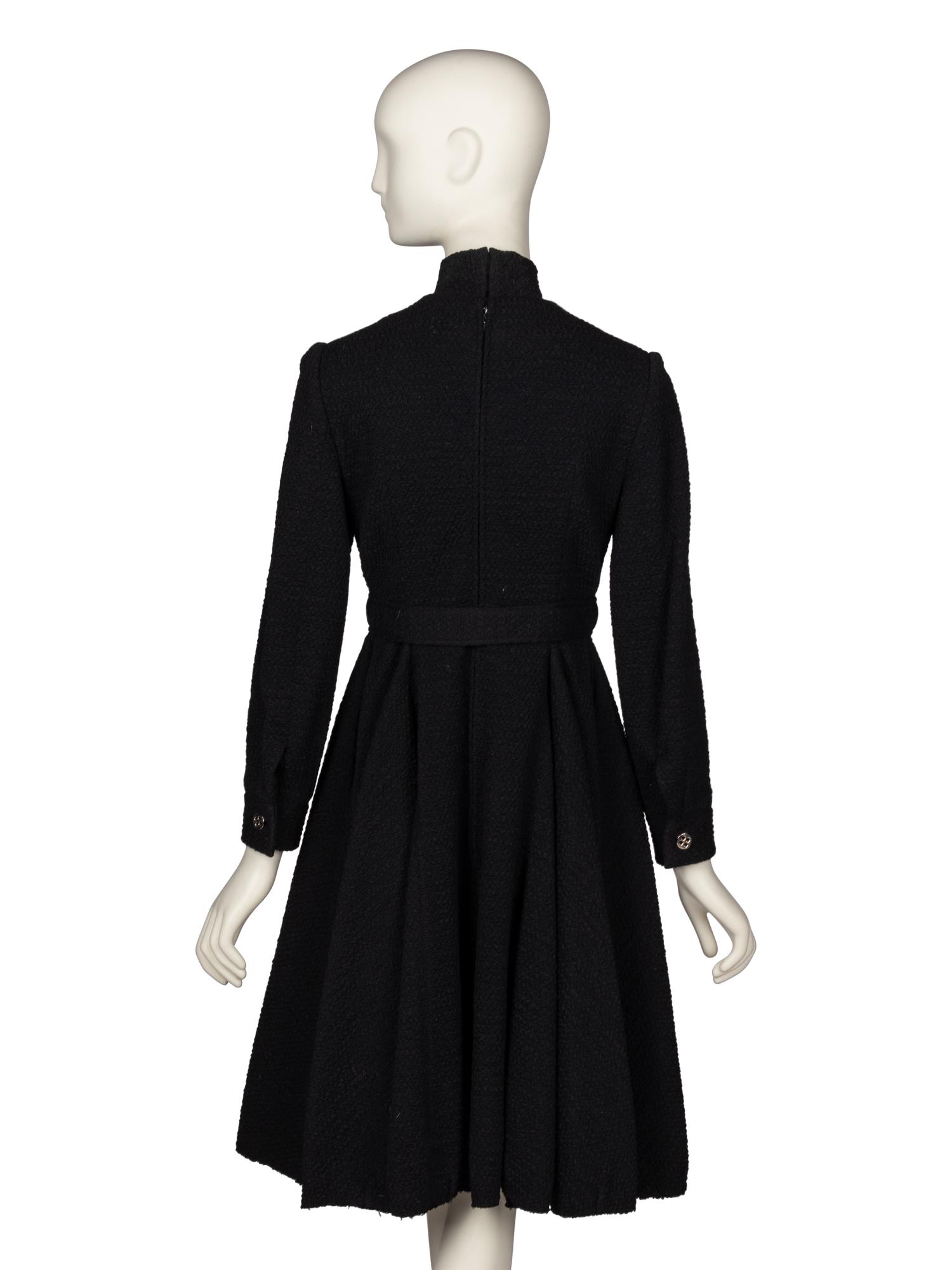 Galanos, Textured Knit Dress