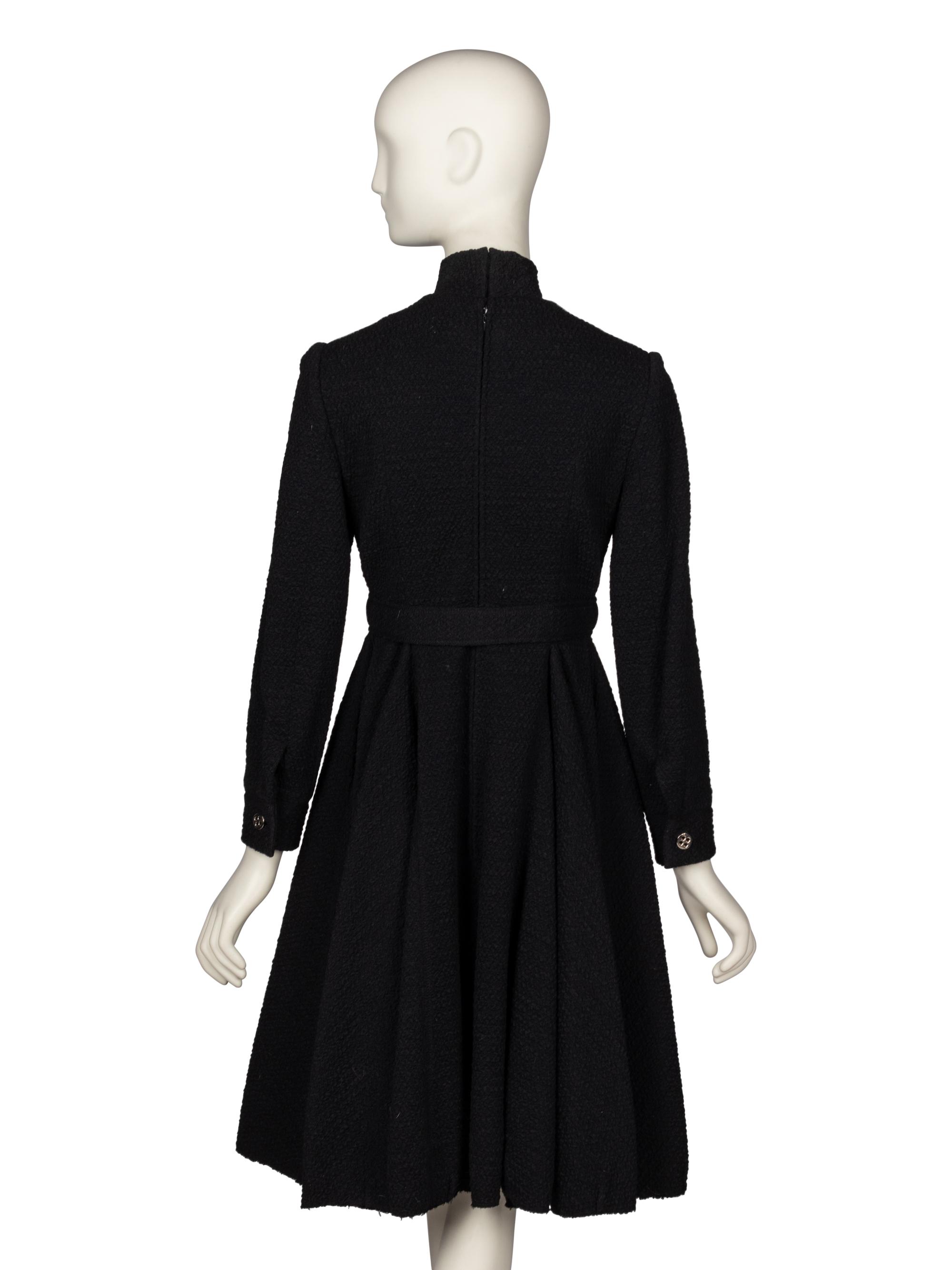 Galanos, Textured Knit Dress