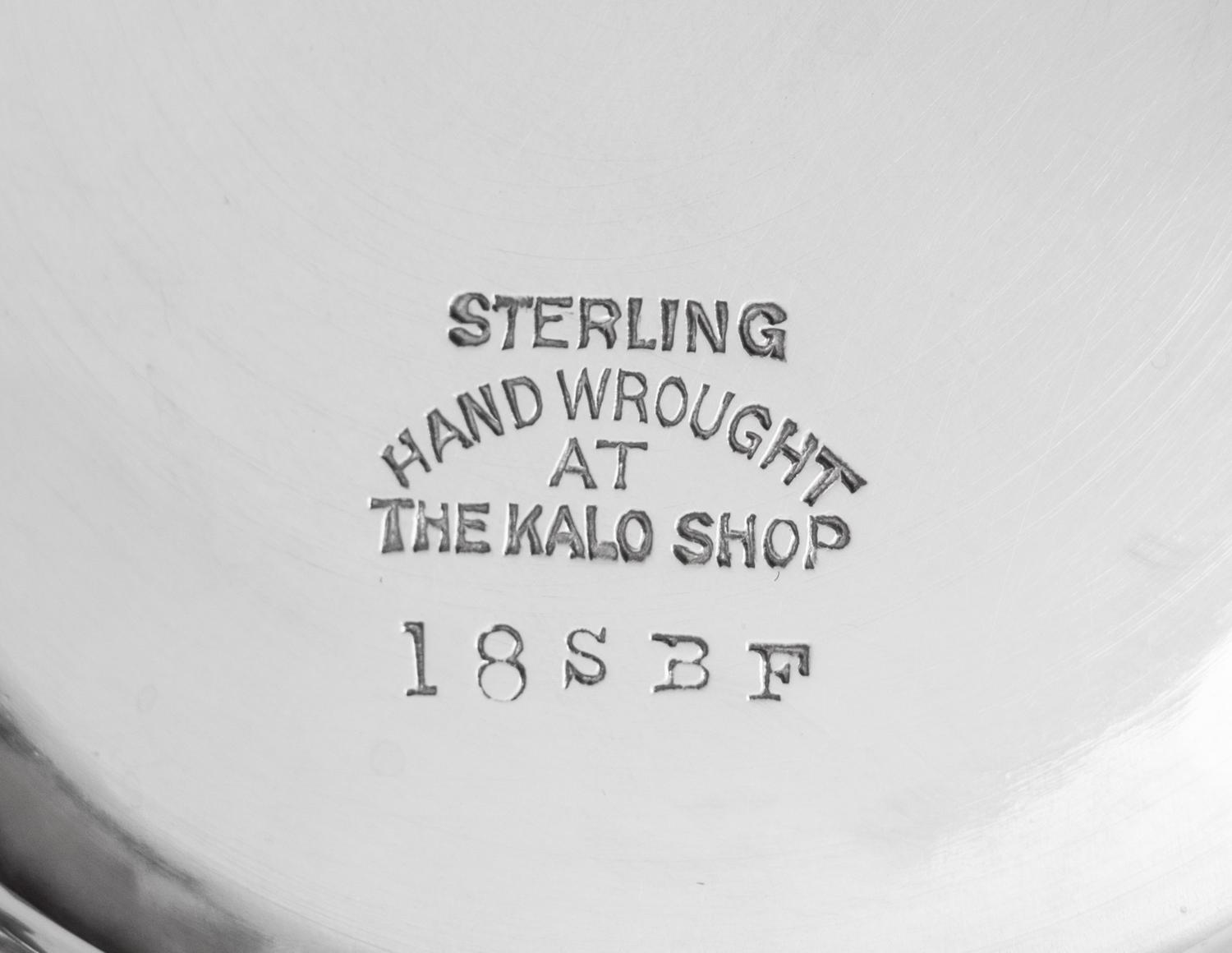 Five American Arts and Crafts Silver Table Articles