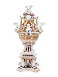 A Derby Porcelain Centerpiece