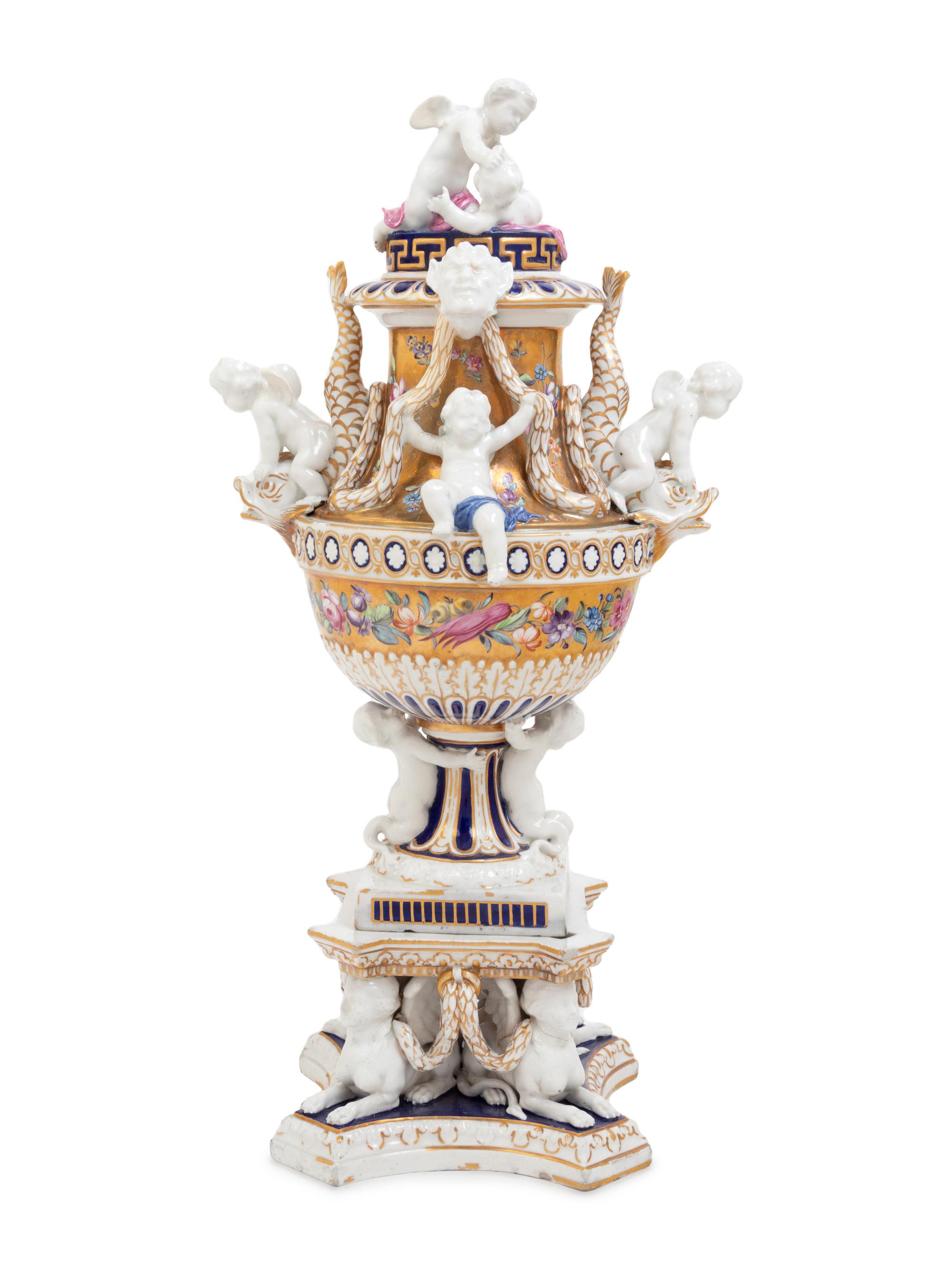 A Derby Porcelain Centerpiece
