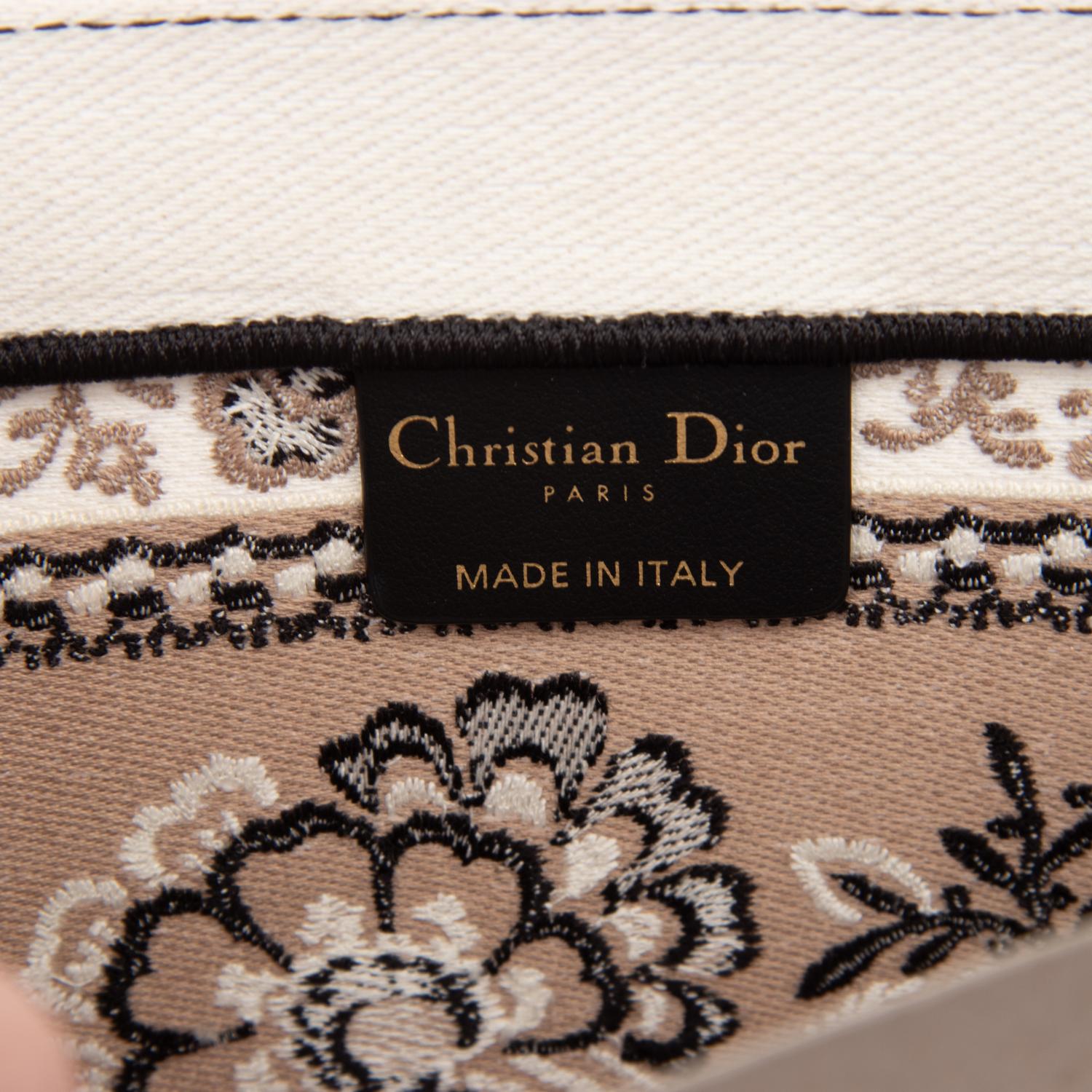 CHRISTIAN DIOR, LARGE BUTTERFLY BOOK TOTE