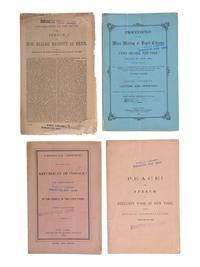 [CIVIL WAR]. A large group of war-era pamphlets on topics including politics, battles, foreign relations, debt, and the draft, comprising: