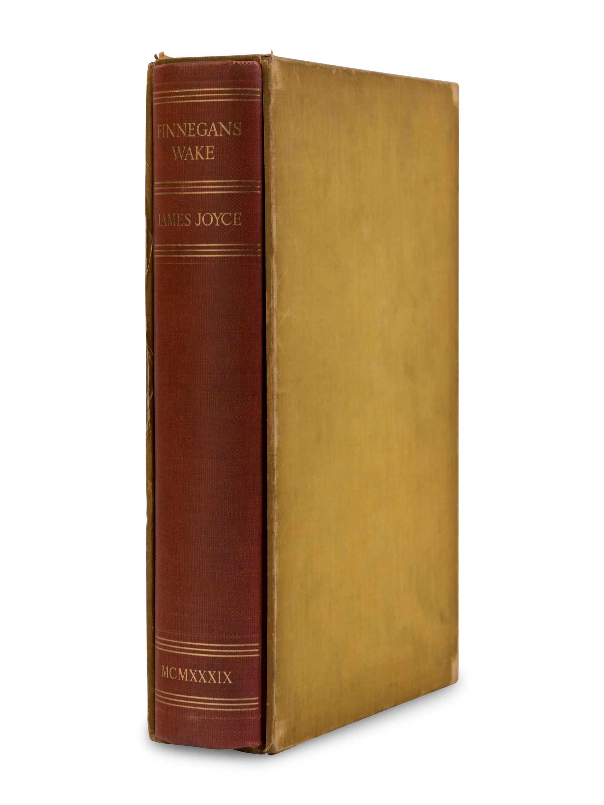 JOYCE, James (1882-1941). Finnegans Wake . London: Faber & Faber, 1939.