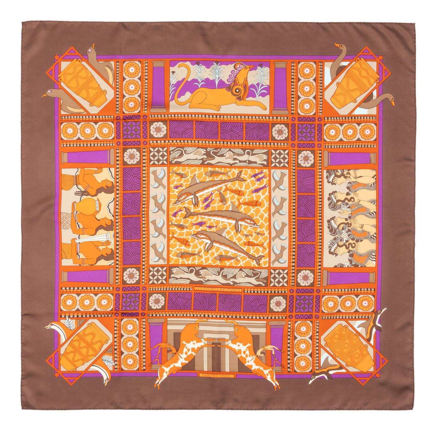 Three Hermès Scarves