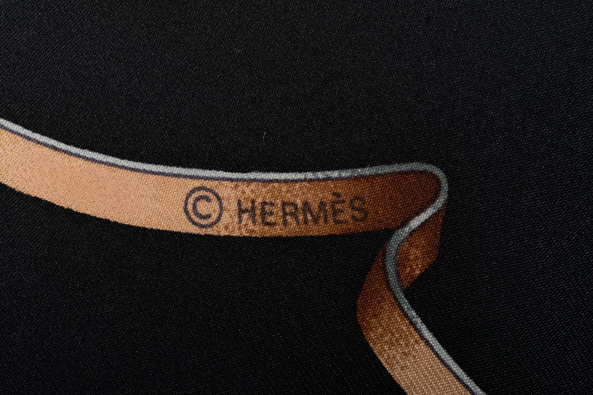 Three Hermès 90cm Silk Scarves