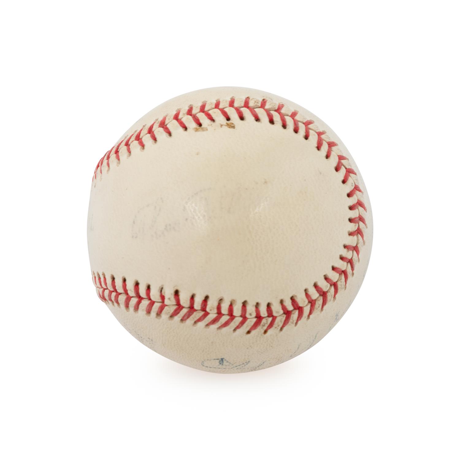 A Cy Young Signed Autograph Baseball (Beckett Authentication Services Letter)