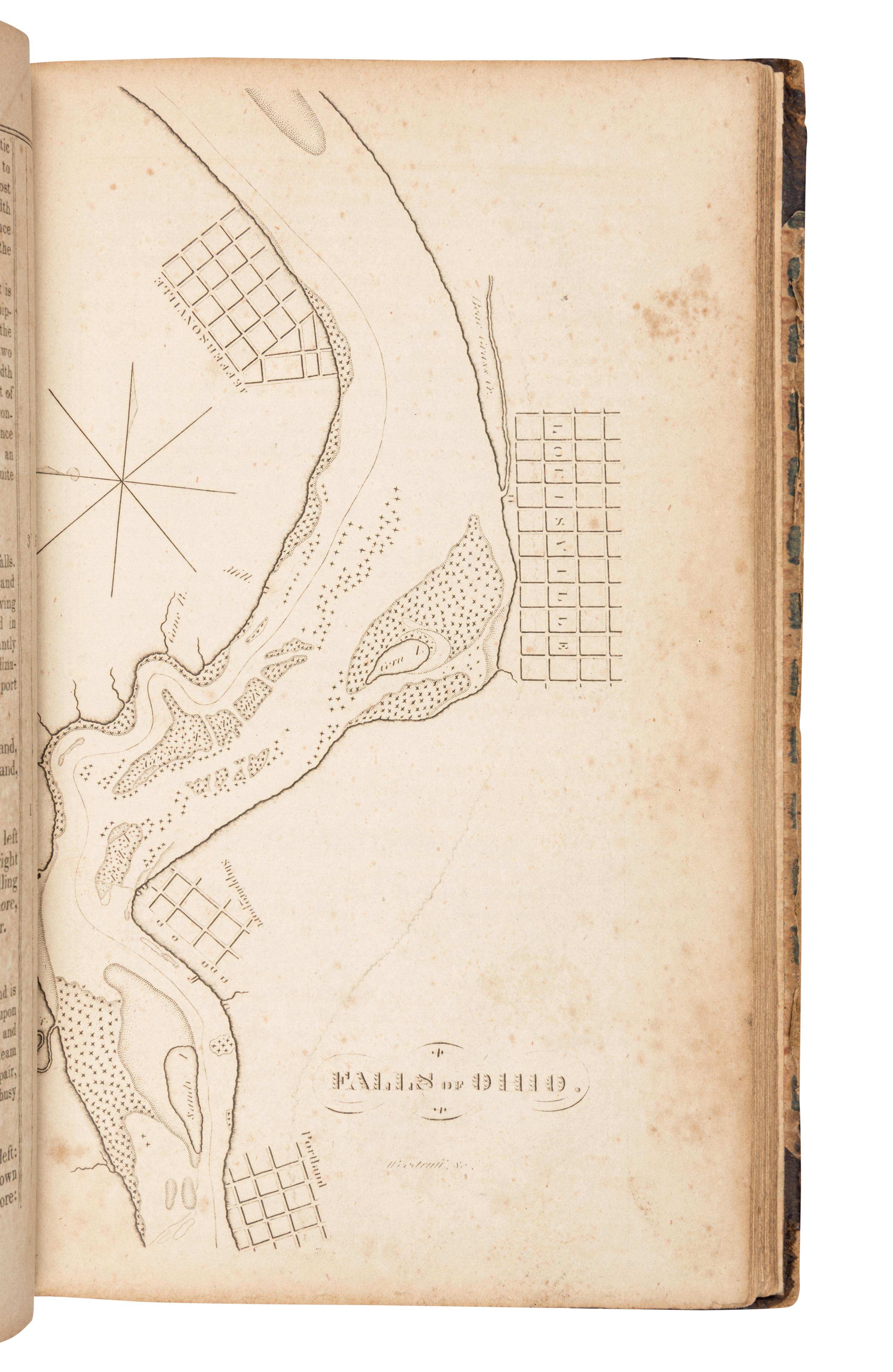 CUMINGS, Samuel. The Western Pilot, Containing Charts of the Ohio River and of the Mississippi... with Directions for Navigating the Same, and a Gazetteer . Cincinnati: John M'Calla for N. & G. Guilford, 1829.