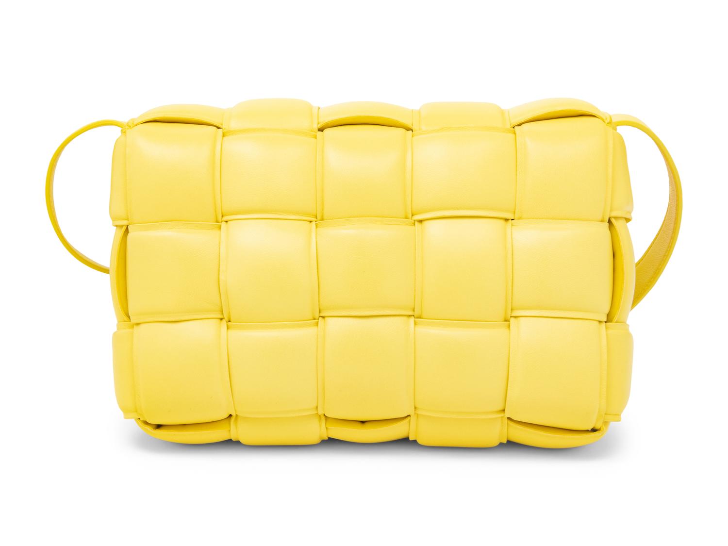 BOTTEGA VENETA PADDED MAXI CASSETTE IN SHERBET LAMBSKIN