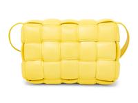 BOTTEGA VENETA PADDED MAXI CASSETTE IN SHERBET LAMBSKIN