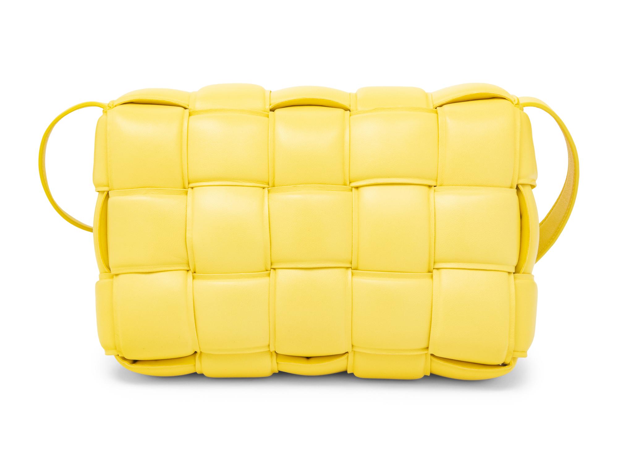 BOTTEGA VENETA PADDED MAXI CASSETTE IN SHERBET LAMBSKIN