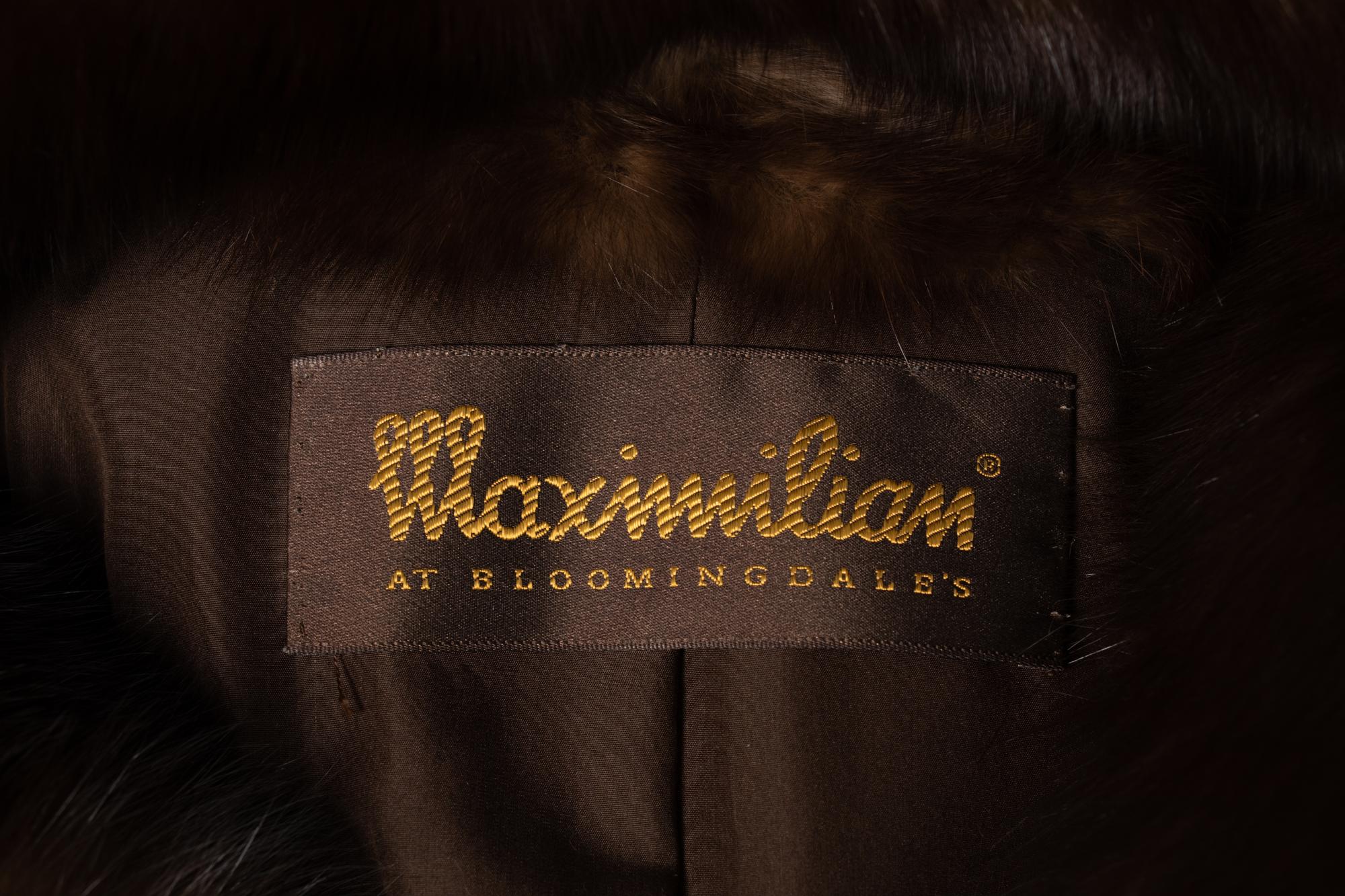 Maximilian Sable Fur Jacket