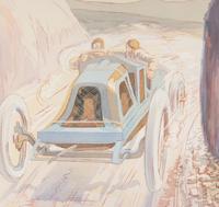 A Pair of Prints ( Un Match Moderne and Grand Prix De L'Aviation )