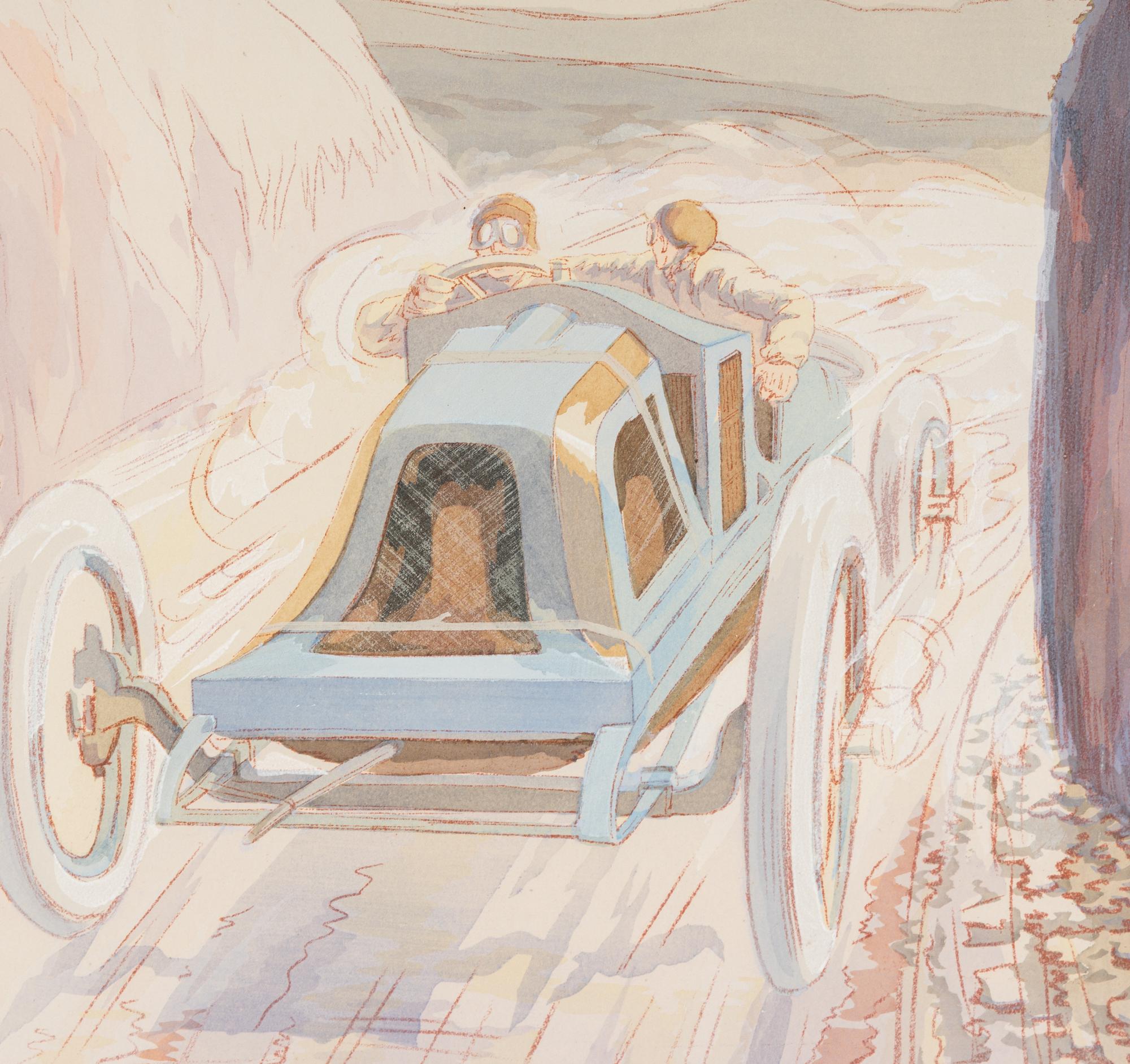 A Pair of Prints ( Un Match Moderne and Grand Prix De L'Aviation )