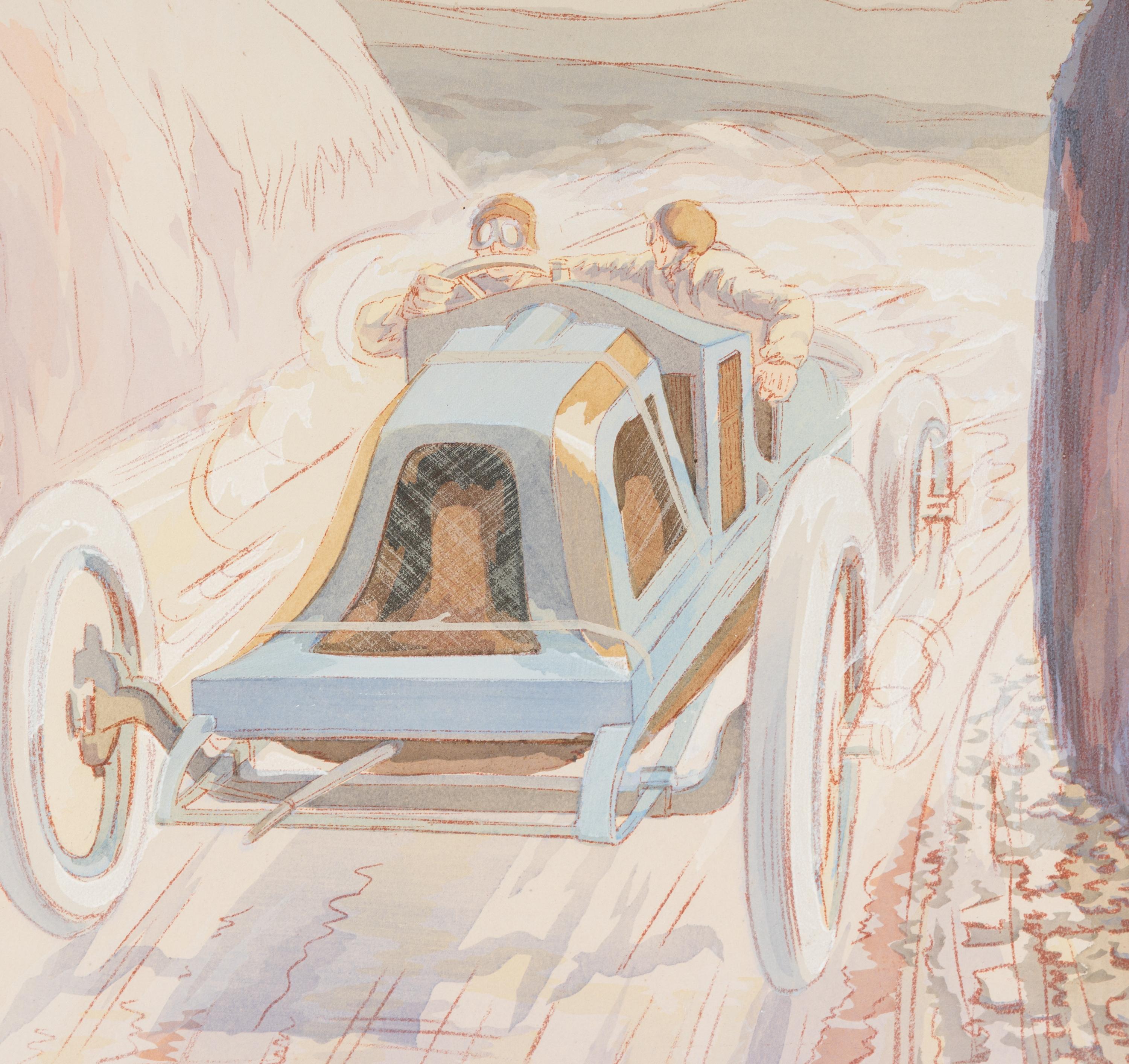 A Pair of Prints ( Un Match Moderne and Grand Prix De L'Aviation )