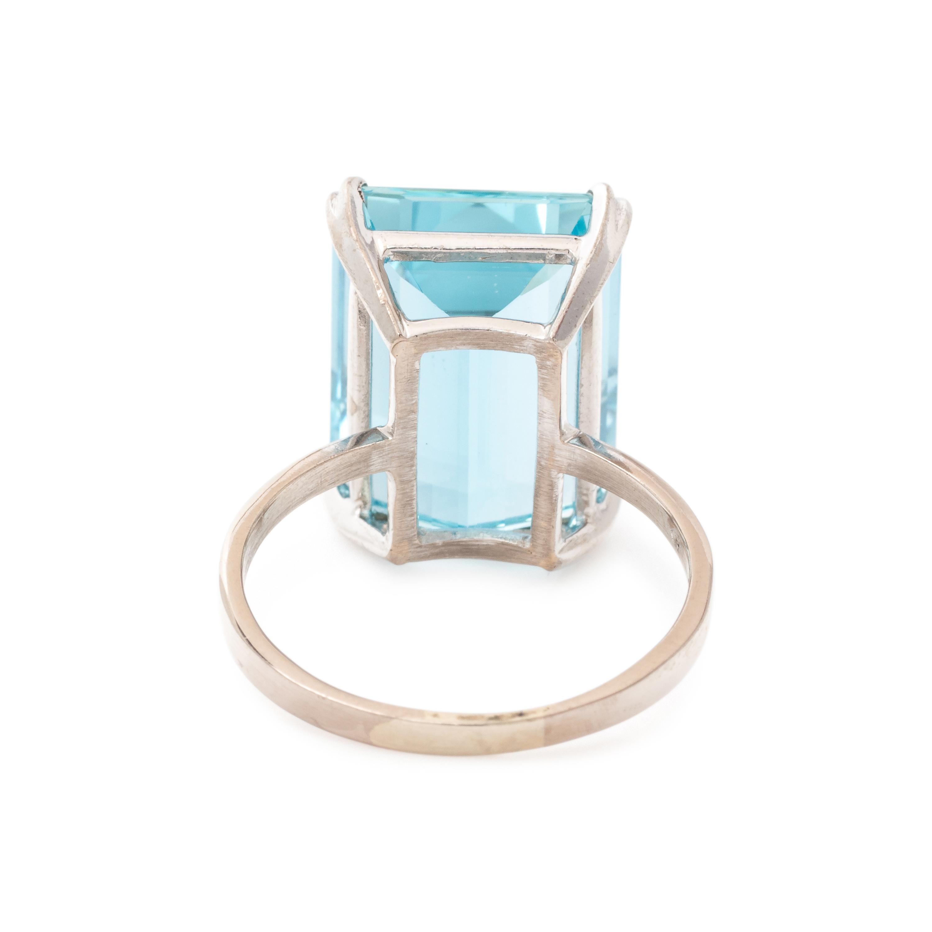 AQUAMARINE RING