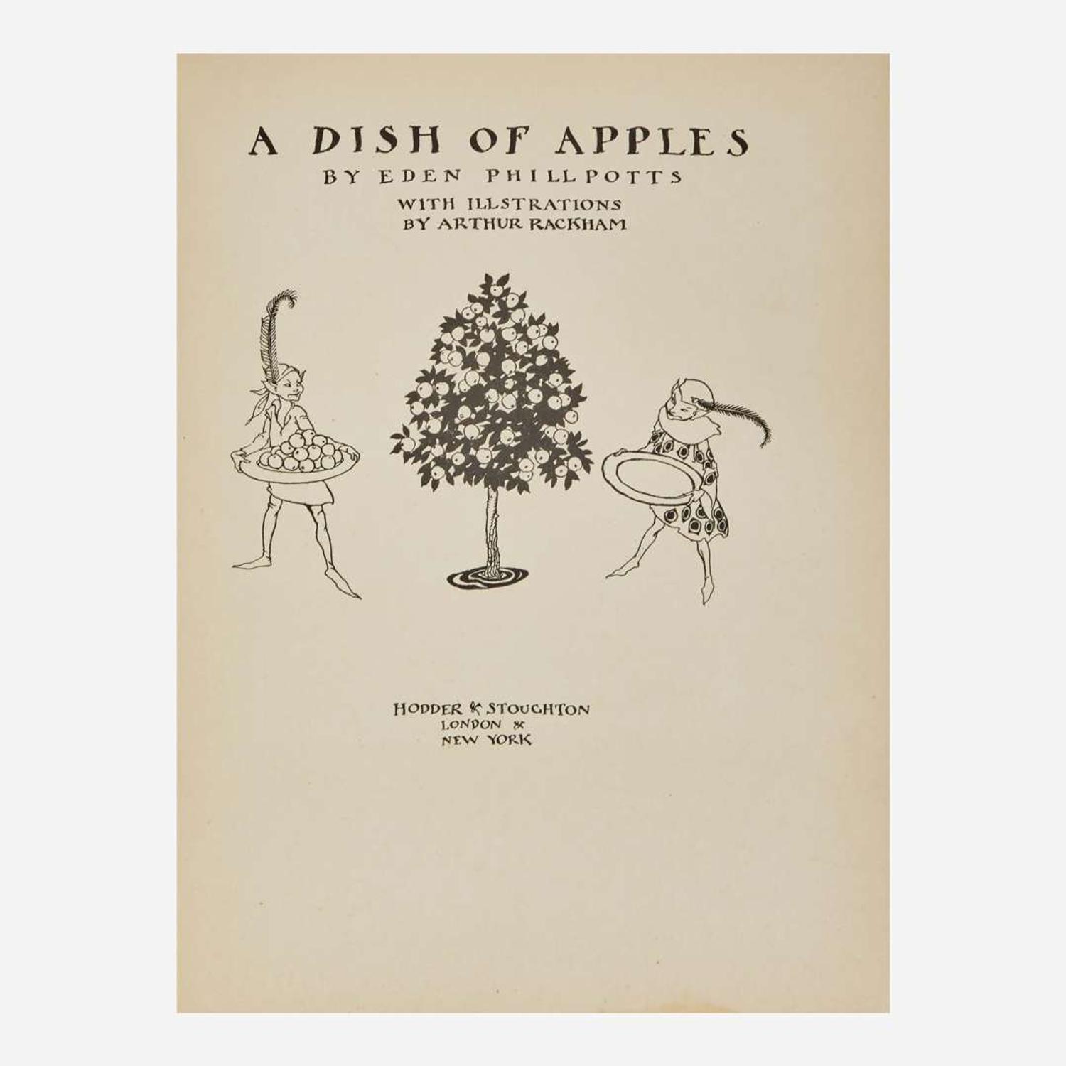 [Children's & Illustrated] [Rackham, Arthur] Phillpotts, Eden A Dish of Apples