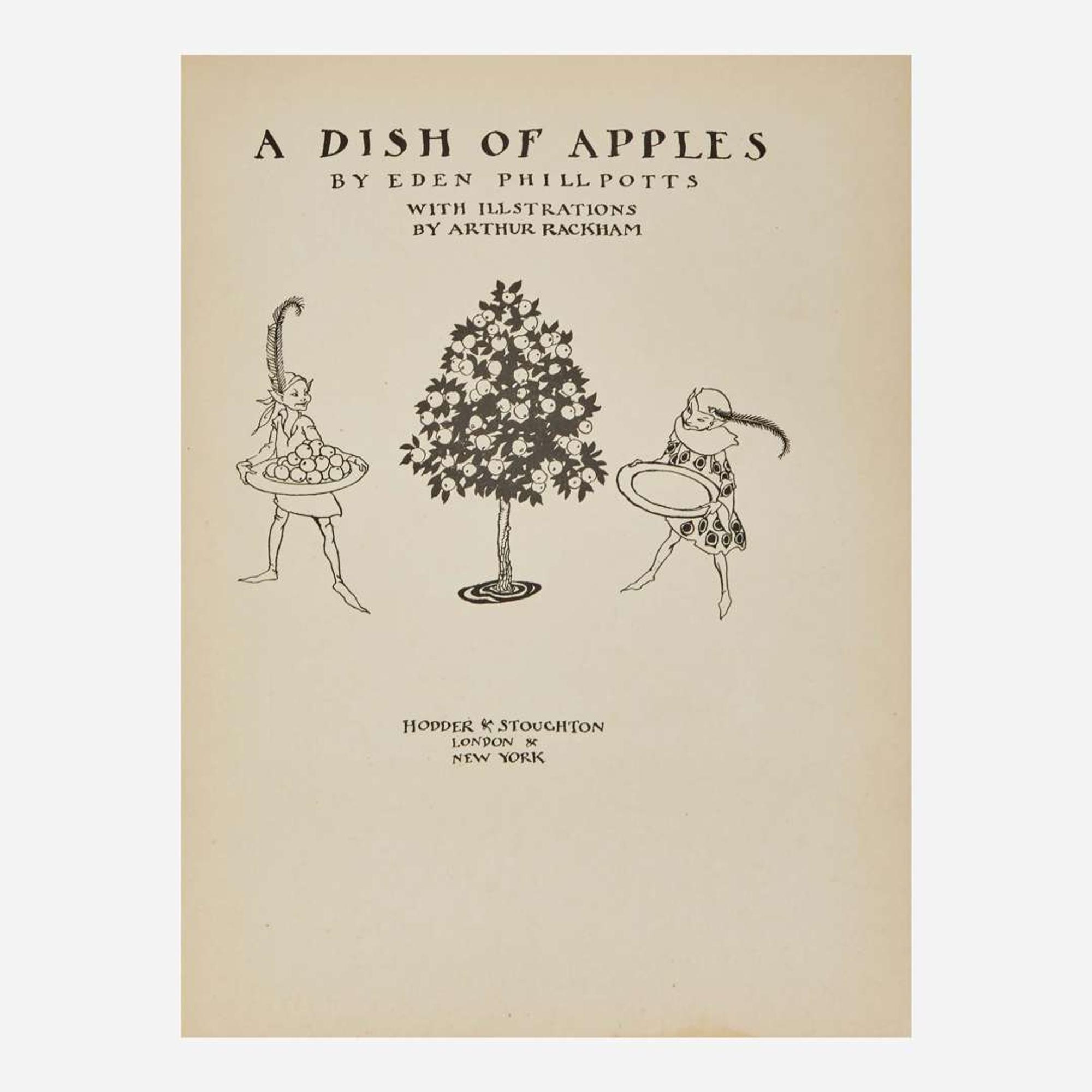 [Children's & Illustrated] [Rackham, Arthur] Phillpotts, Eden A Dish of Apples