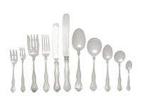 An American Silver Flatware Service