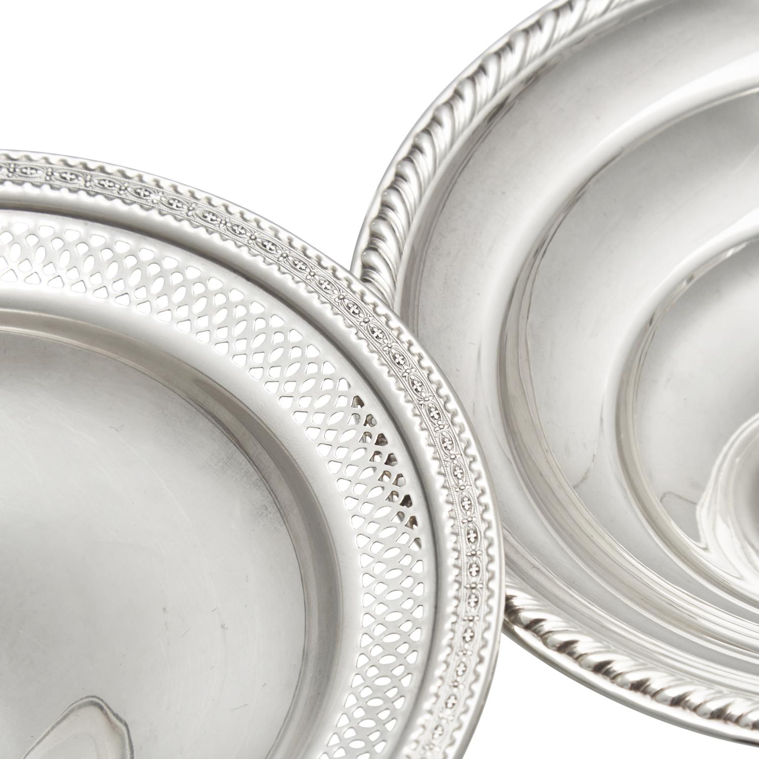 Four Assorted Sterling Silver Table Items