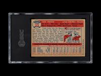 A 1957 Topps Frank Robinson Rookie Baseball Card No. 35 (SGC 4 VG/EX)