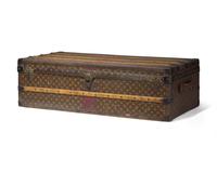 A Louis Vuitton Monogrammed Canvas Hardsided Trunk