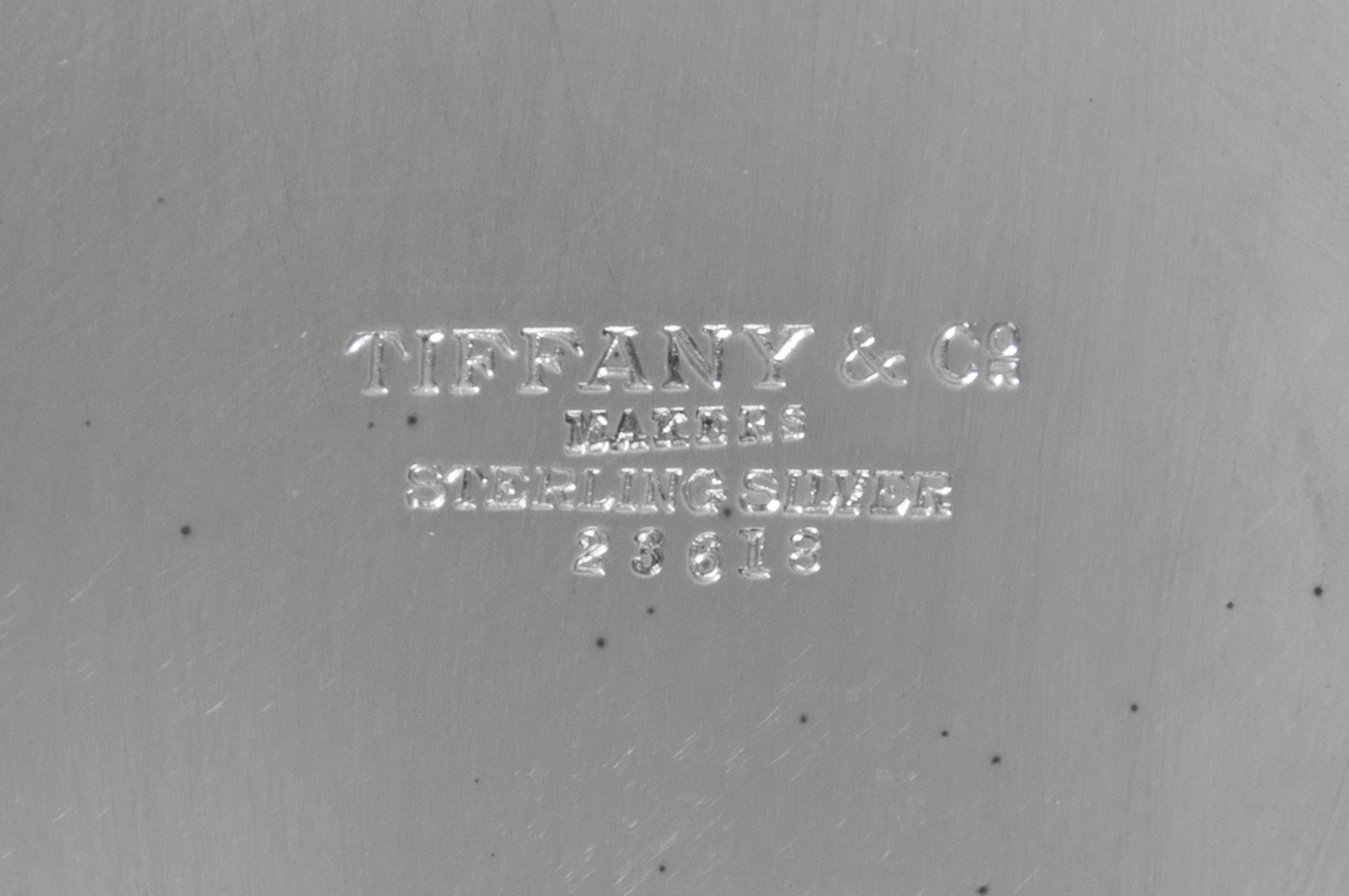 An American Silver "Revere" Bowl, Tiffany & Co., New York, NY, Late 20th Century, with a stepped circular foot ring.