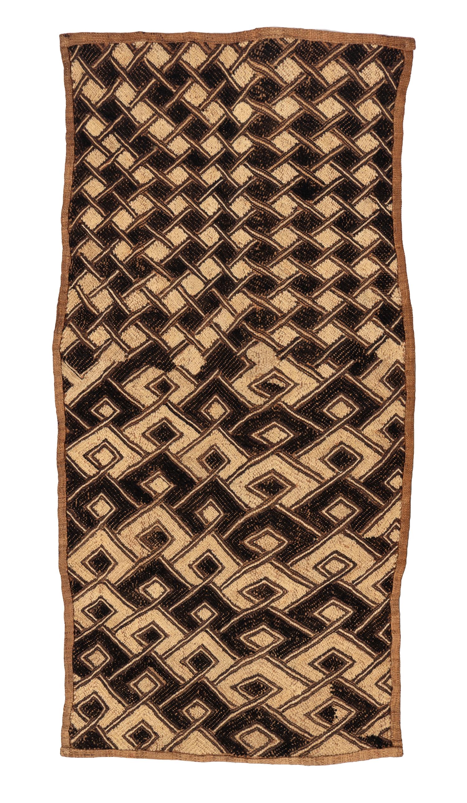 Three Raffia Kuba Cloths