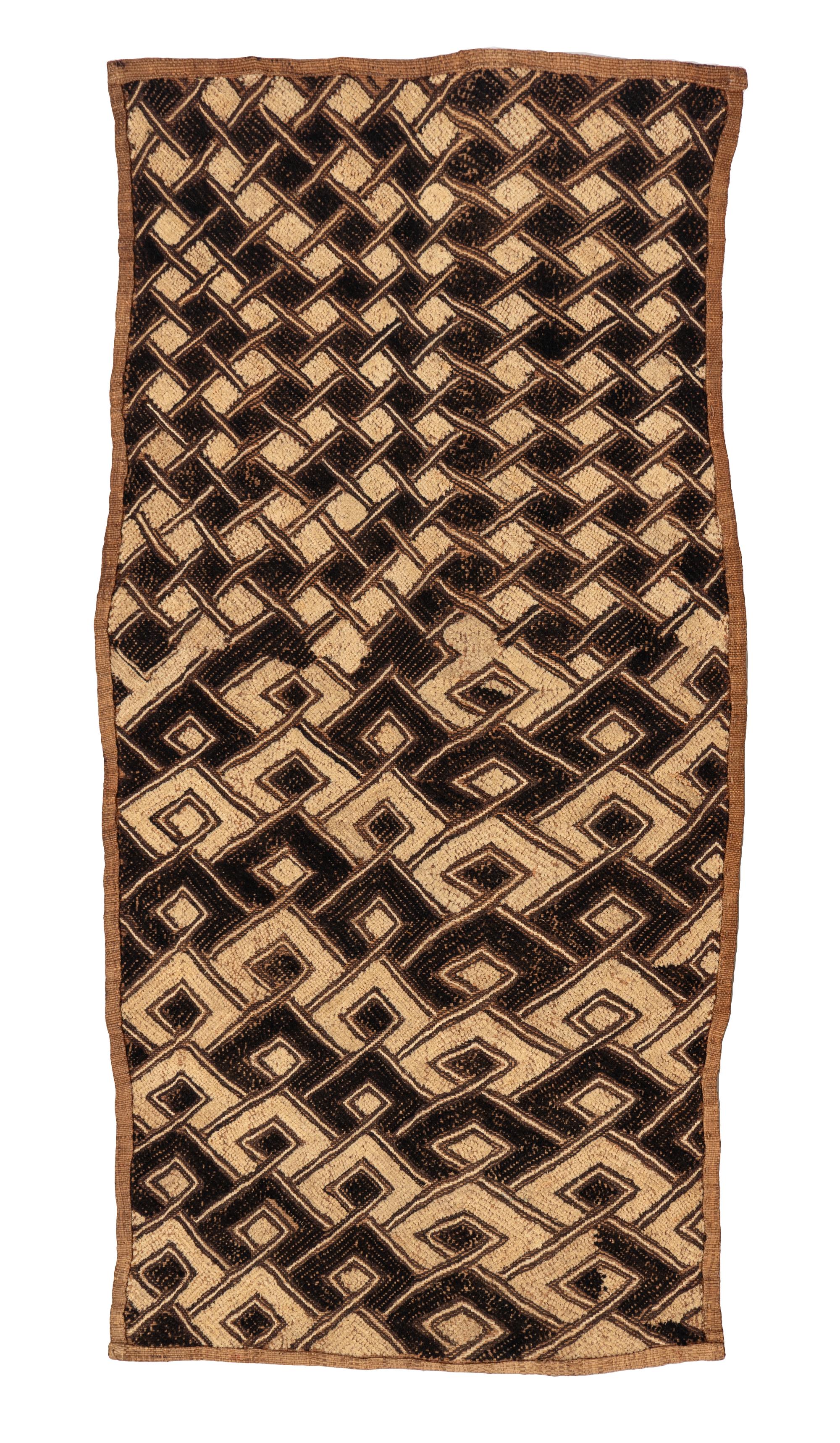 Three Raffia Kuba Cloths