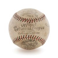 A 1930s St. Louis Cardinals Signed Baseball (Frank Frisch, Chick Hafey, Jim Bottomley)