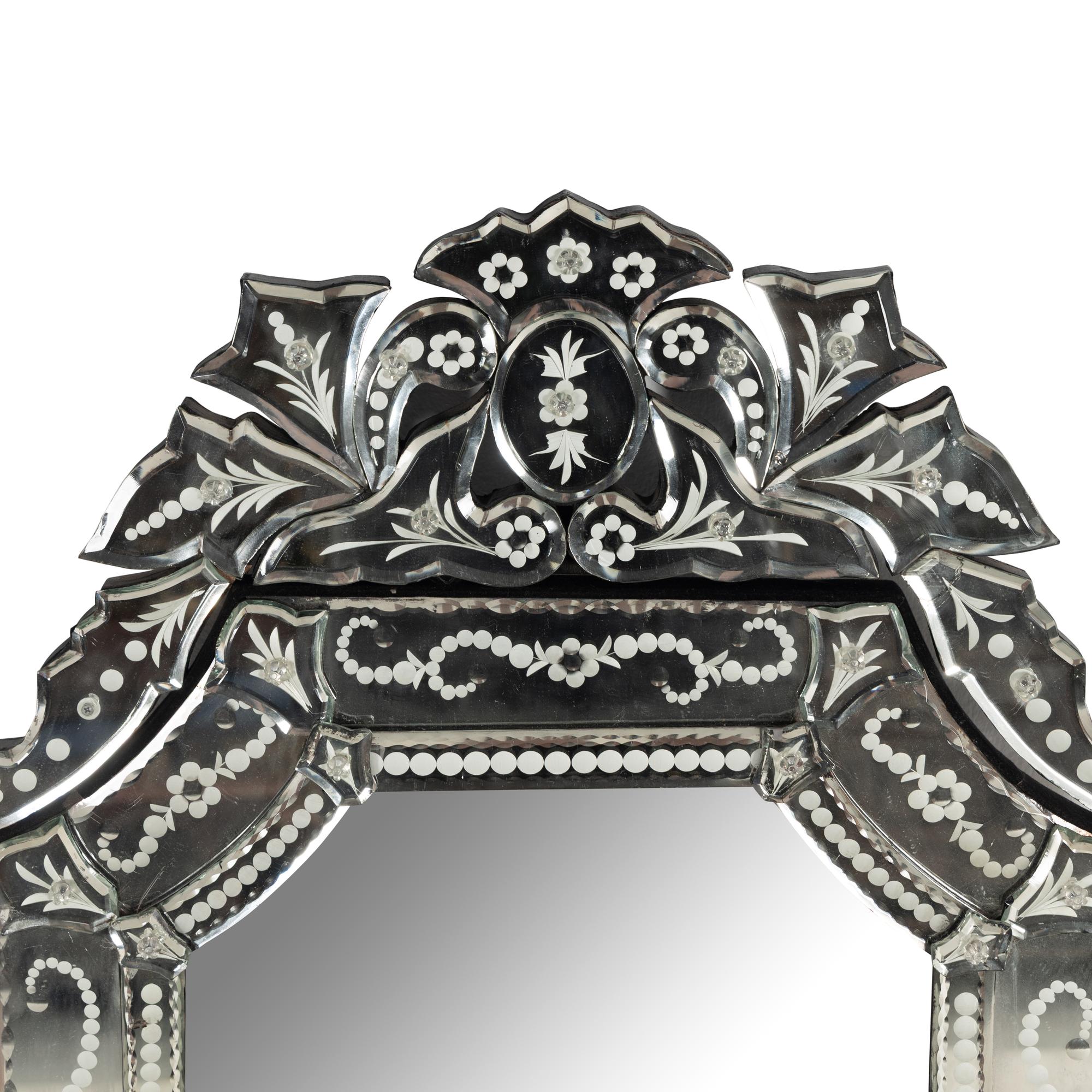 A Venetian Glass Mirror