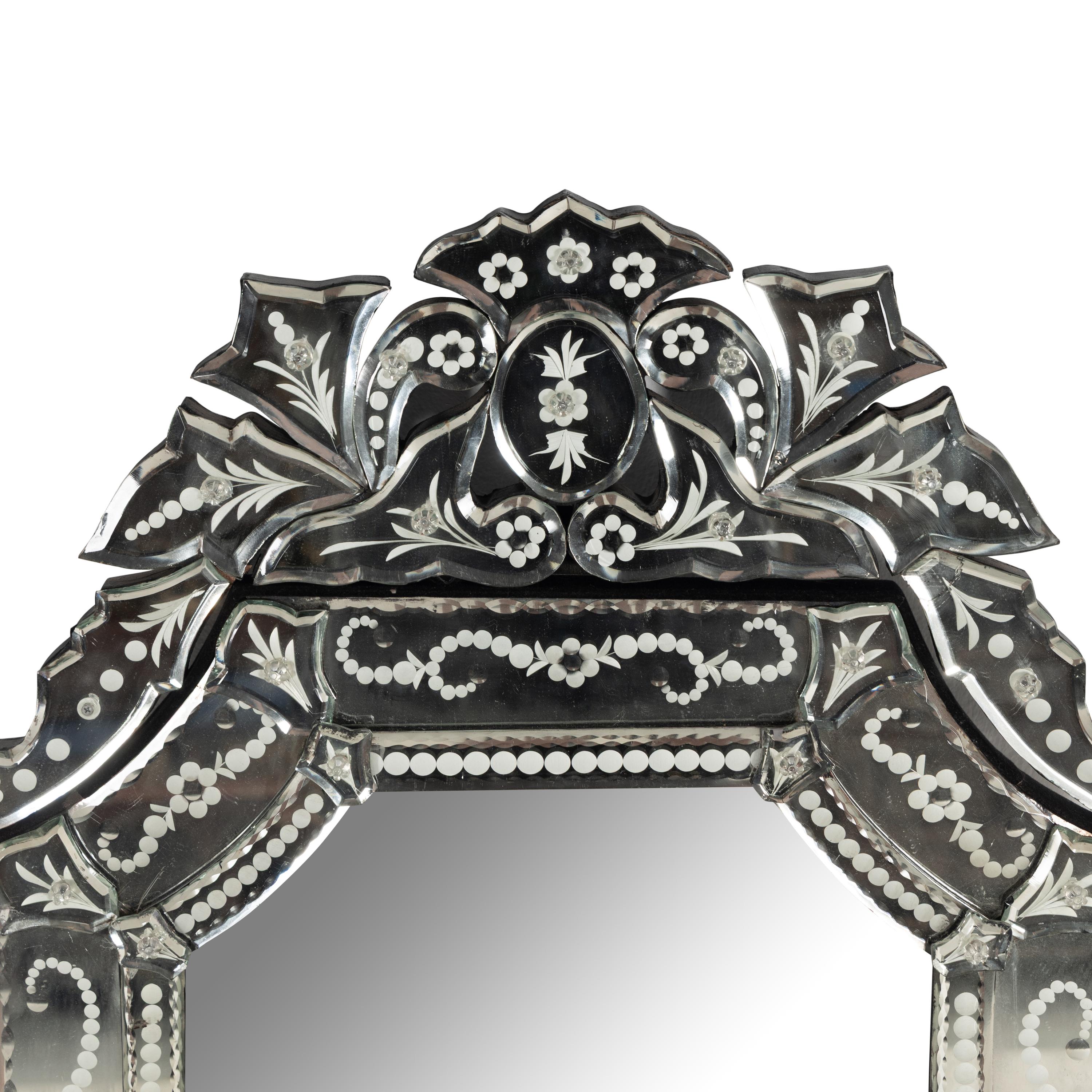 A Venetian Glass Mirror