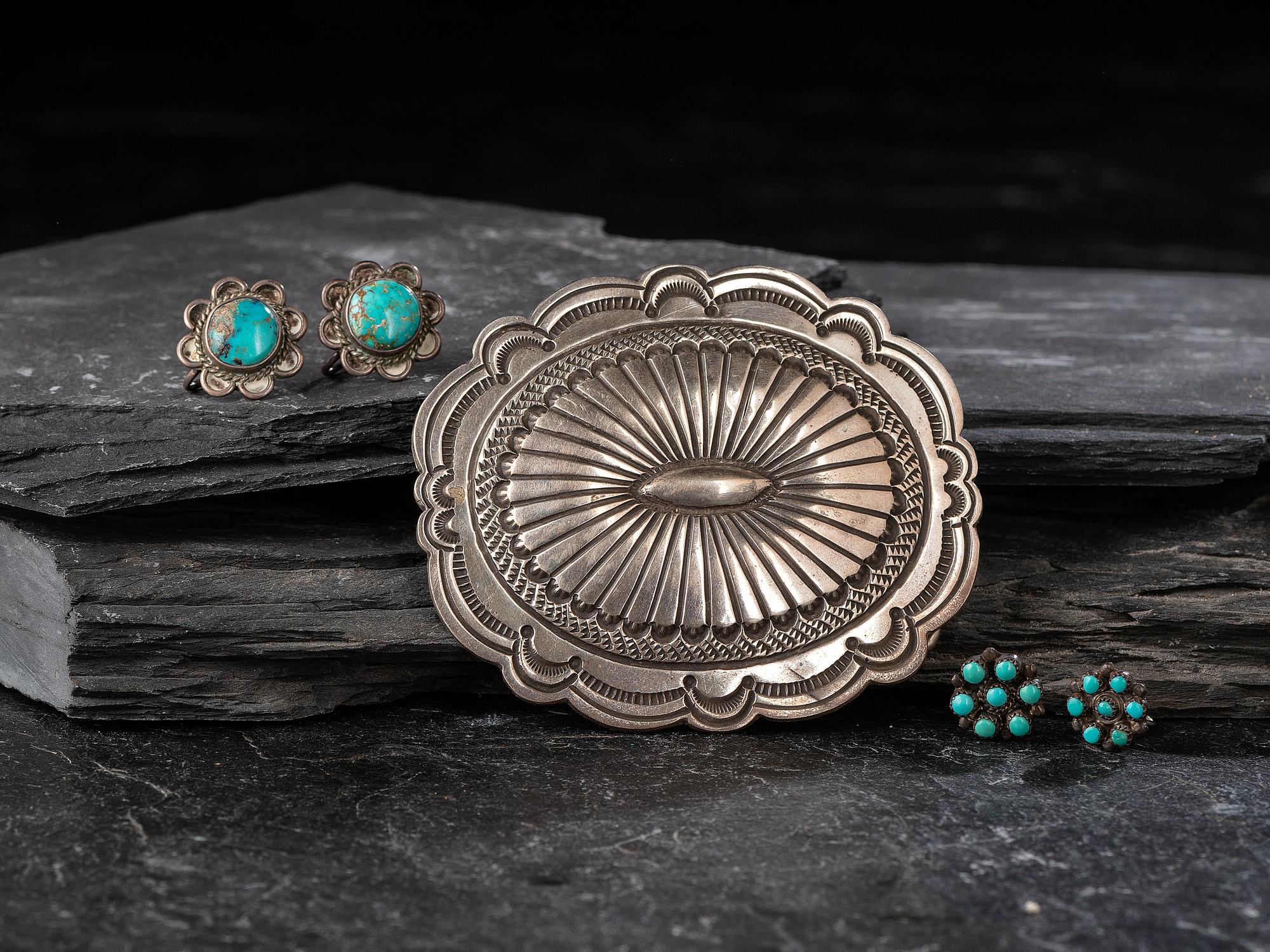 Collection of Navajo Jewelry