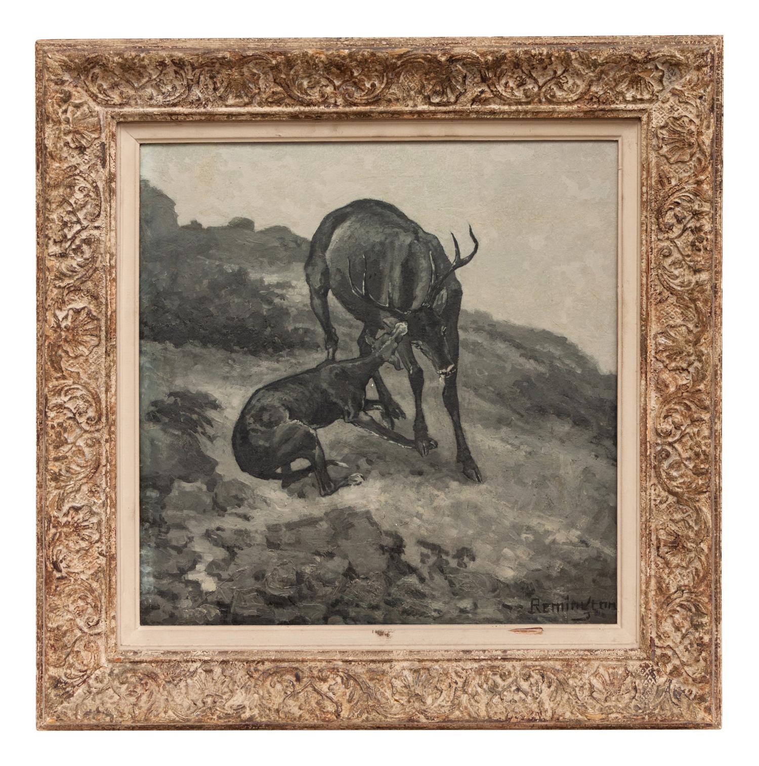 The Buck Overtaken , circa 1888