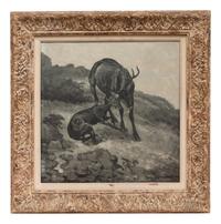 The Buck Overtaken , circa 1888