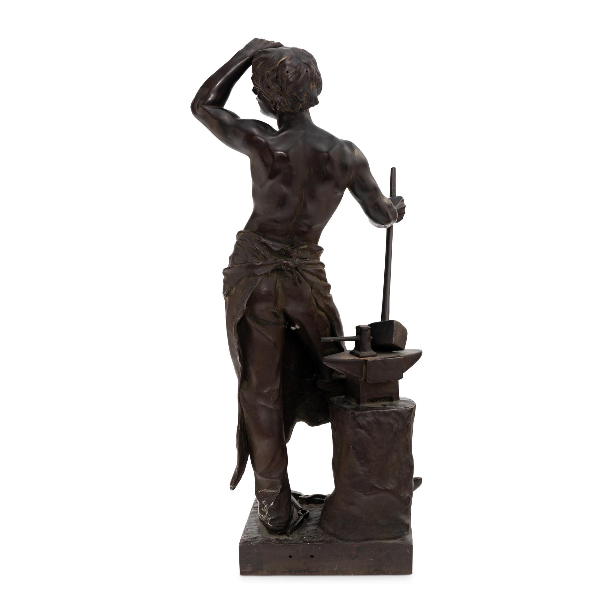 After Henri Honoré Plé (French, Late 19th Century) — Blacksmith