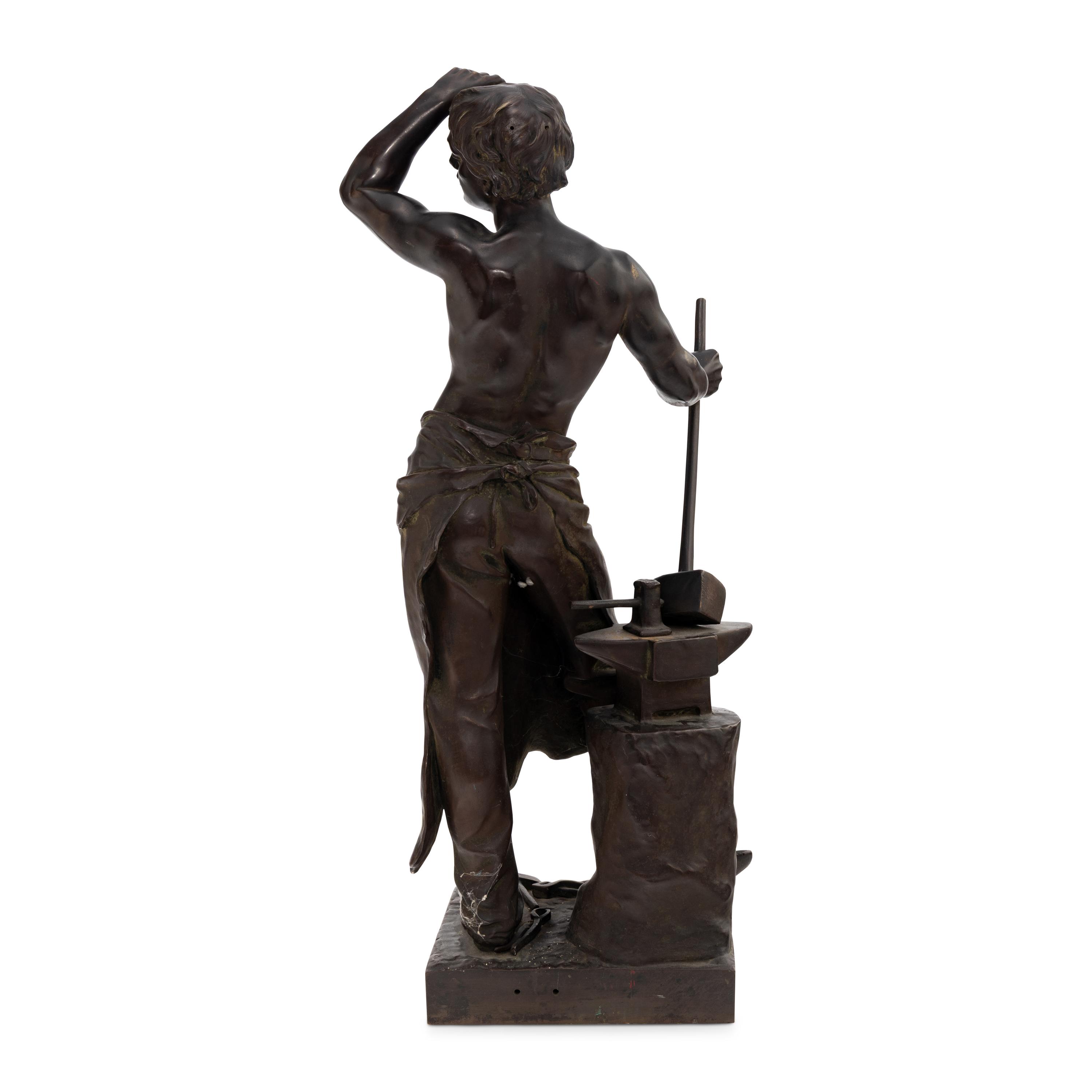 After Henri Honoré Plé (French, Late 19th Century) — Blacksmith
