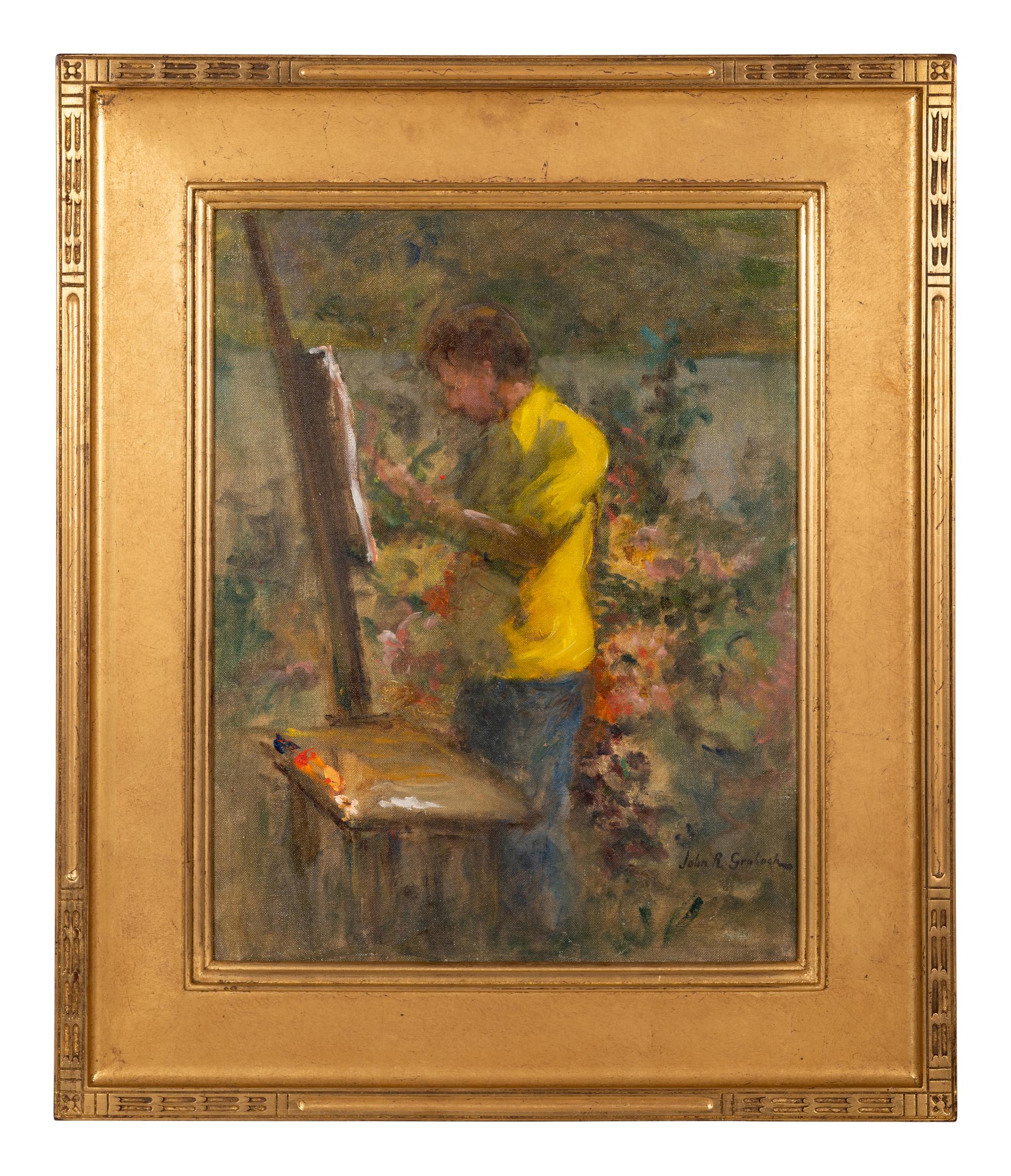 At the Easel