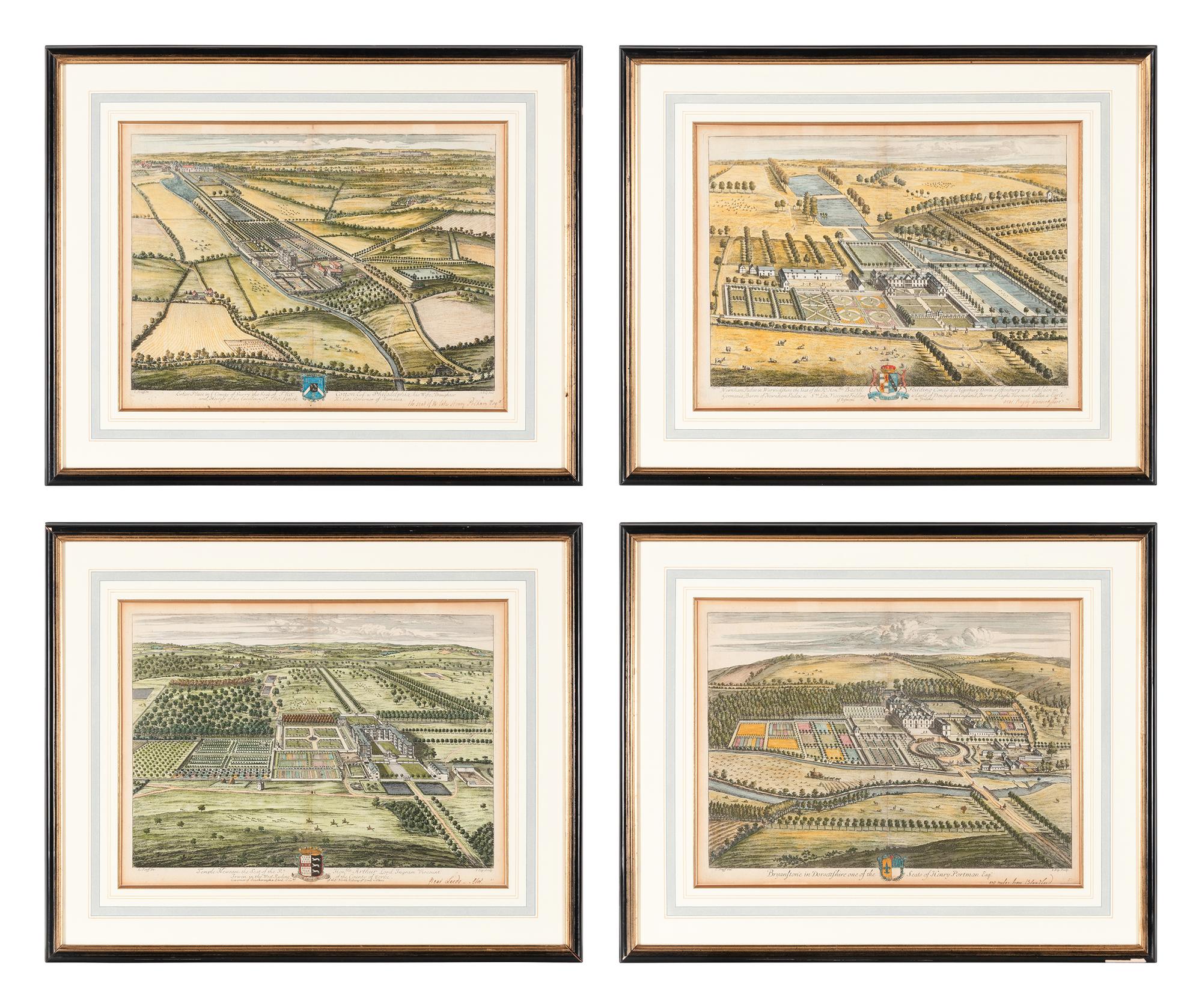 Four Plates from Nouveau Theatre de la Grande Bretangne