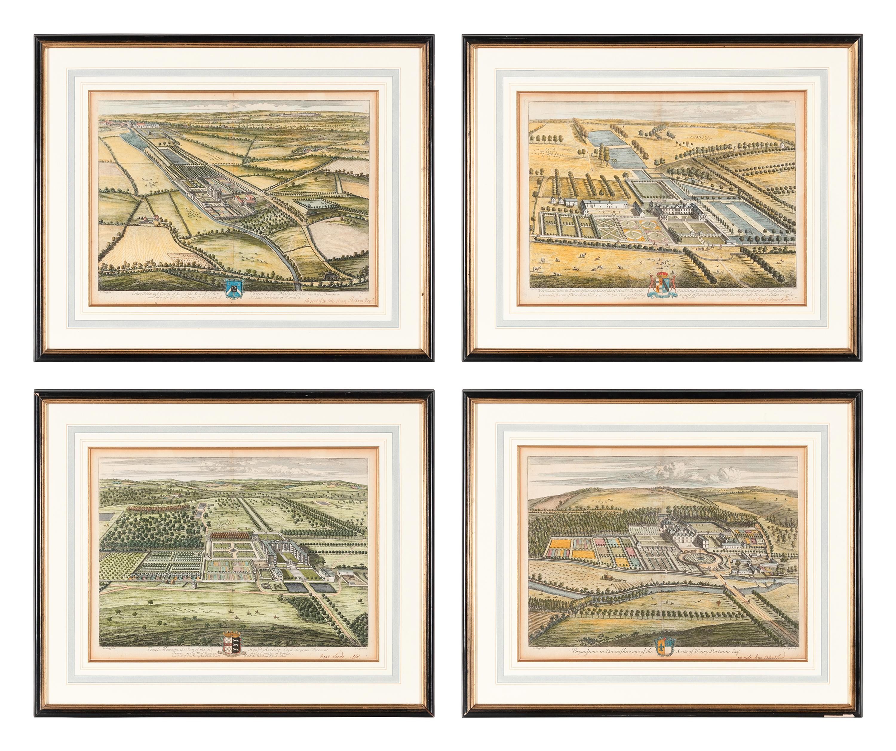 Four Plates from Nouveau Theatre de la Grande Bretangne
