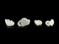 Four Chinese Jade Figures