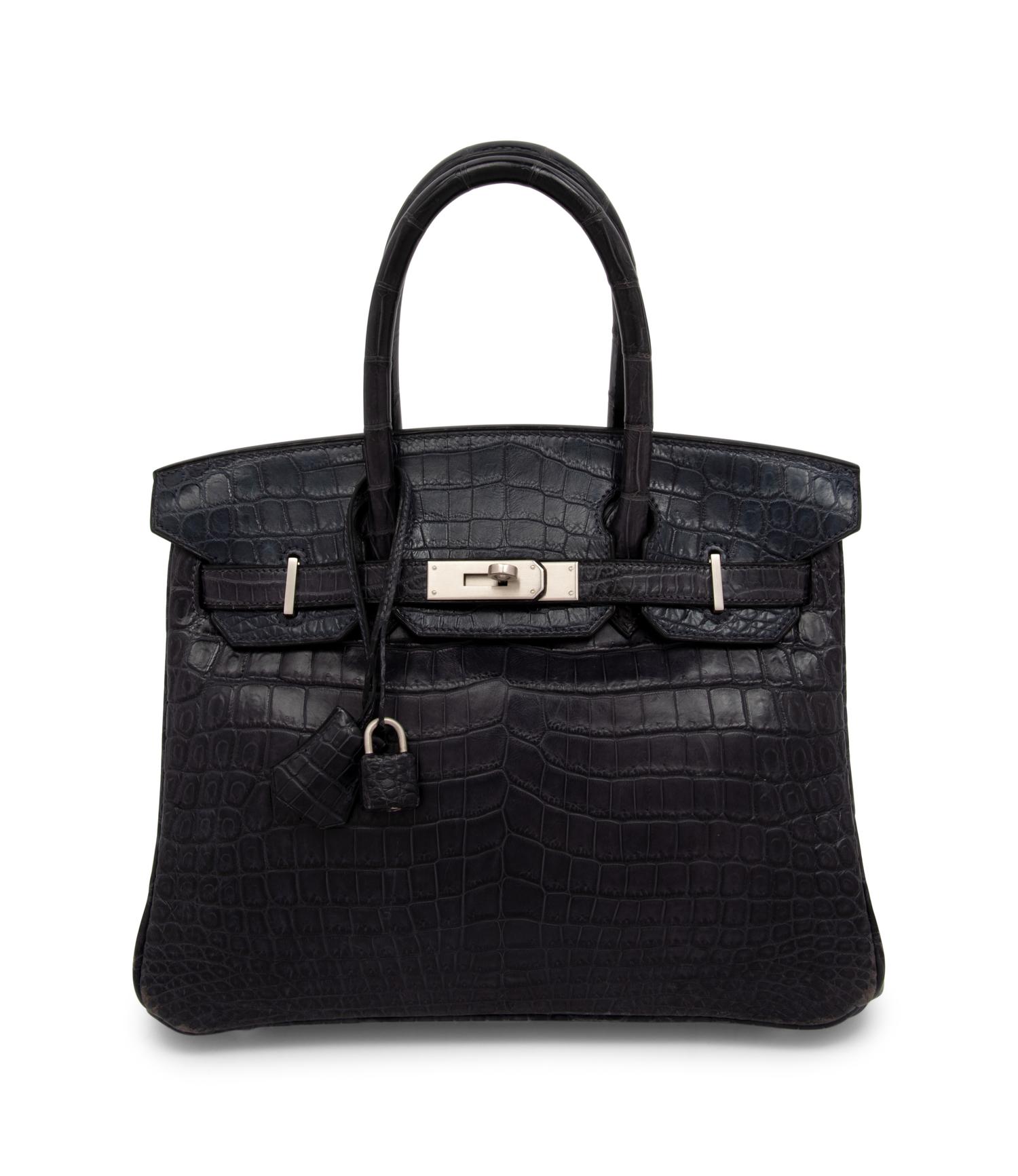 Hermès Birkin 30 in Matte Niloticus Crocodile, 2001