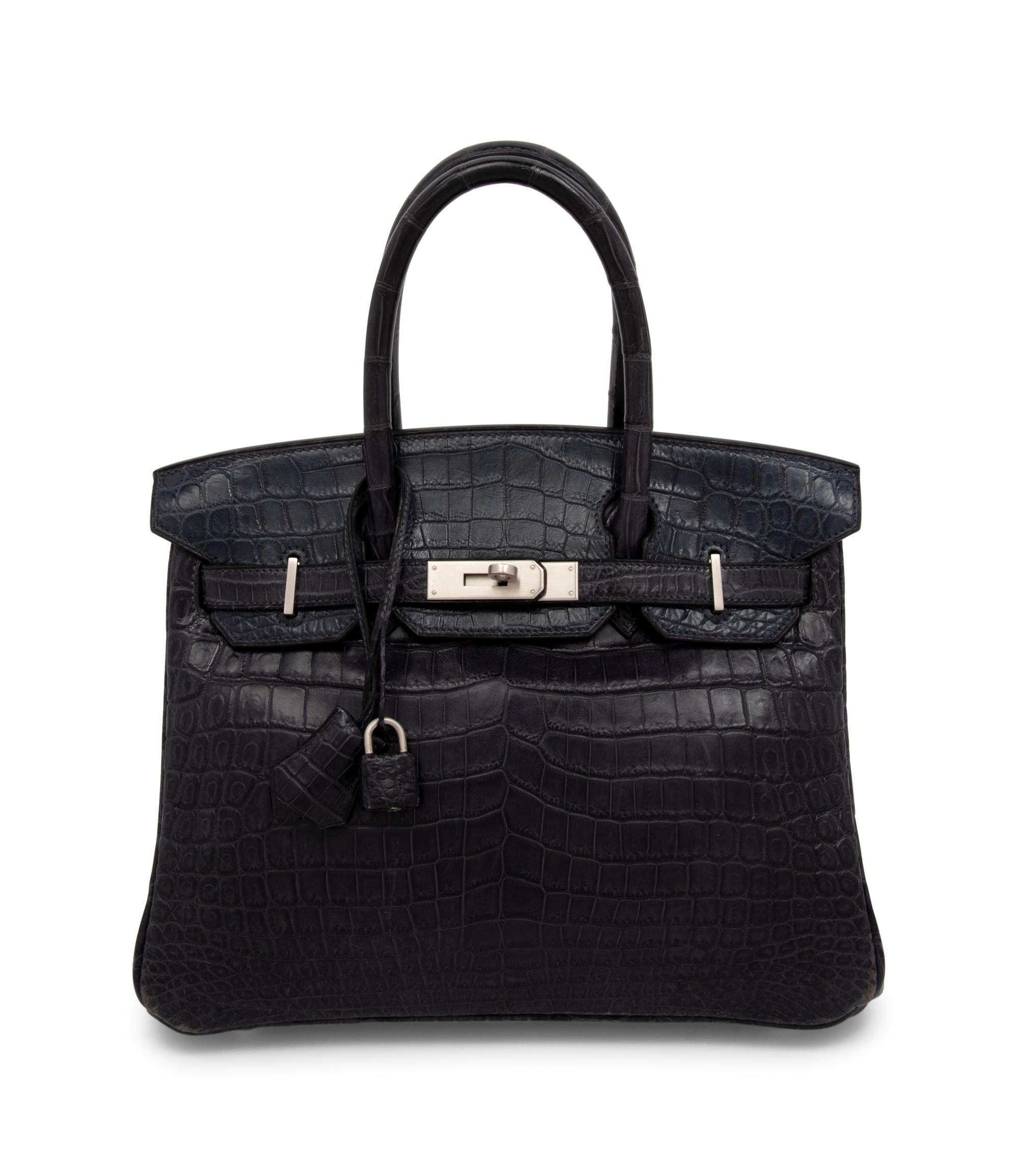 Hermès Birkin 30 in Matte Niloticus Crocodile, 2001