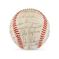 A 1969-70 Chicago Cubs Team Signed Autograph Baseball